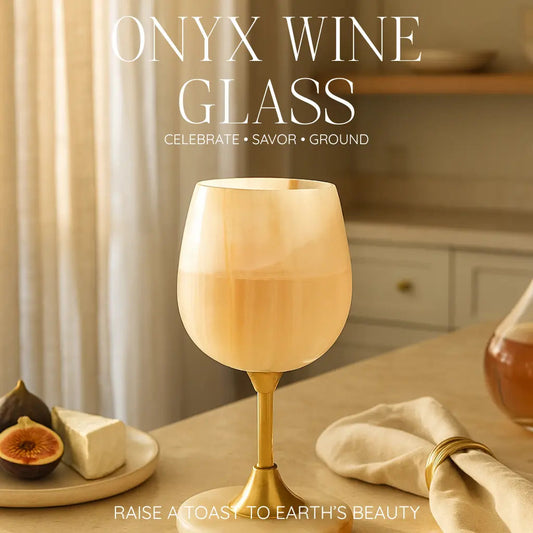 Onyx Wine Glass Sylvia Crystals Sp. z o.o.