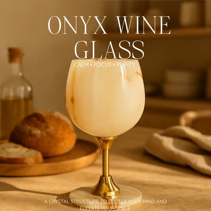 Onyx Wine Glass Sylvia Crystals Sp. z o.o.