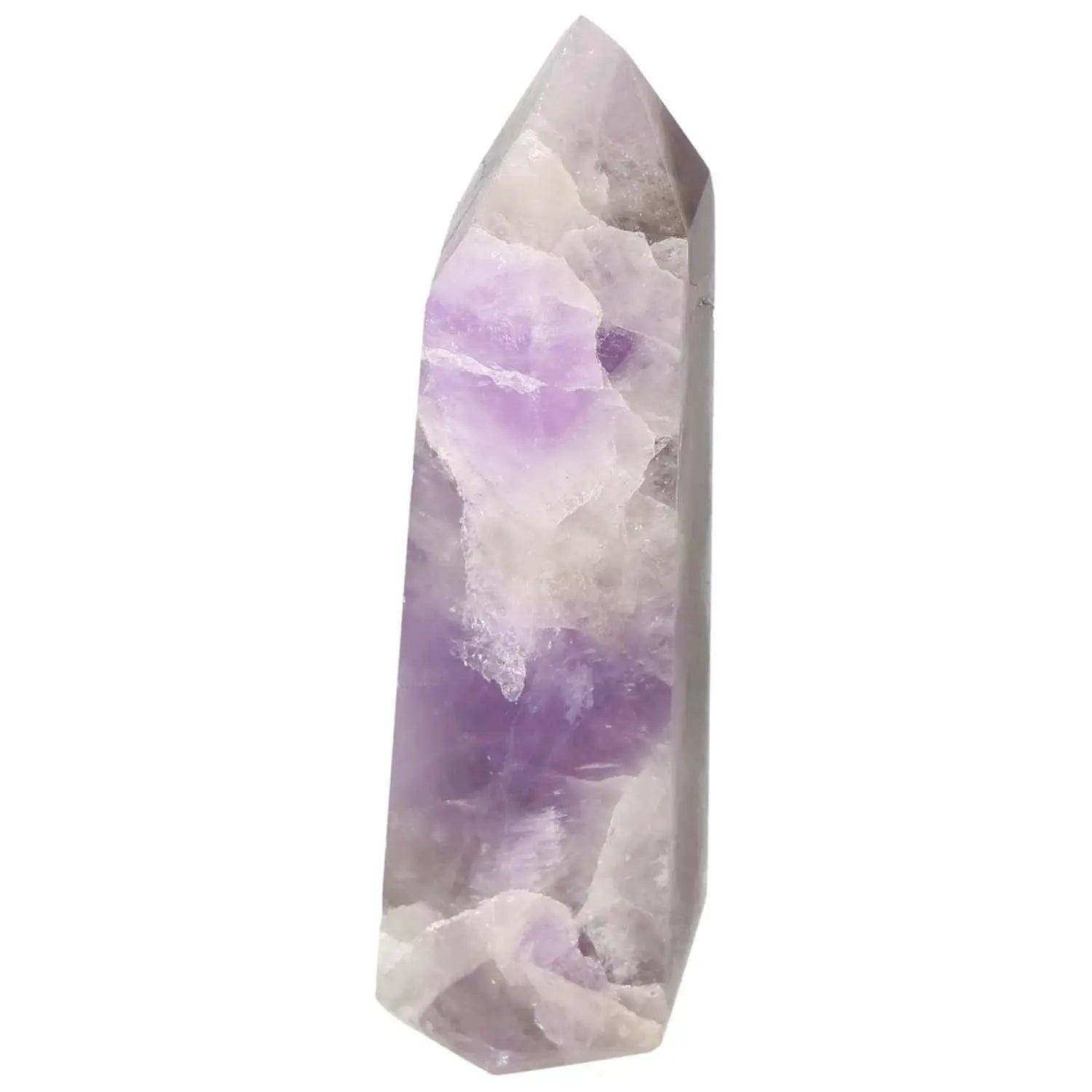 Polished Amethyst Obelisk from Sylvia Crystals, luxury decor, vibrant purple hues, energy source, conscious living