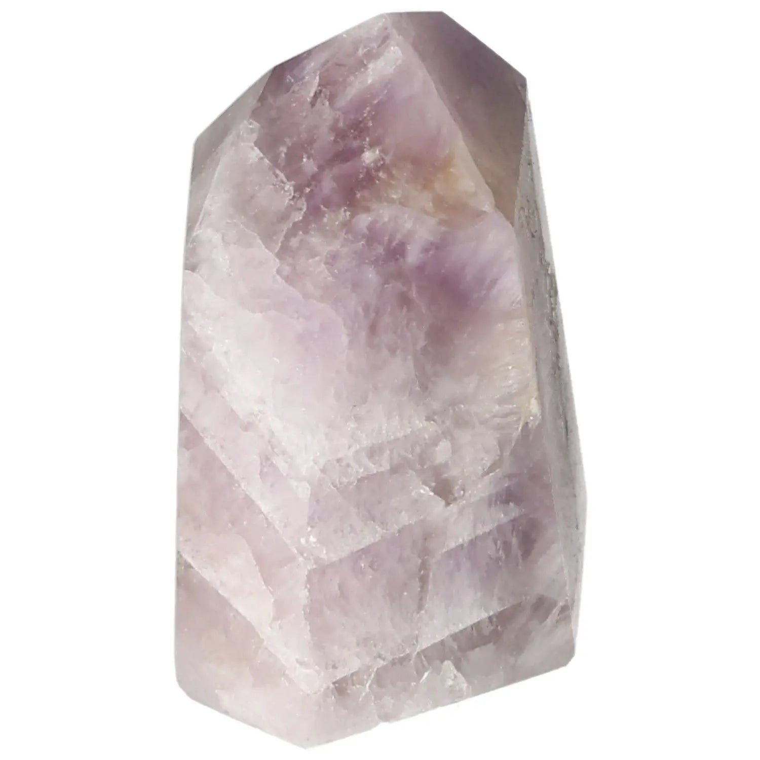 Seven Point Polished Amethyst crystal from Sylvia Crystals, known for reducing stress and enhancing concentration.