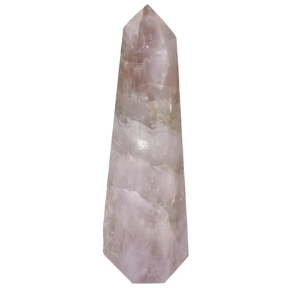 Seven Point Polished Amethyst from Sylvia Crystals, ideal for stress relief and energy amplification in modern luxury design.