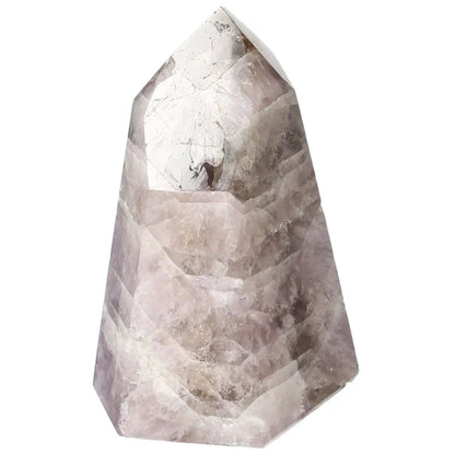 Seven Point Polished Amethyst from Sylvia Crystals, luxury crystal for spiritual growth, known for calming properties.