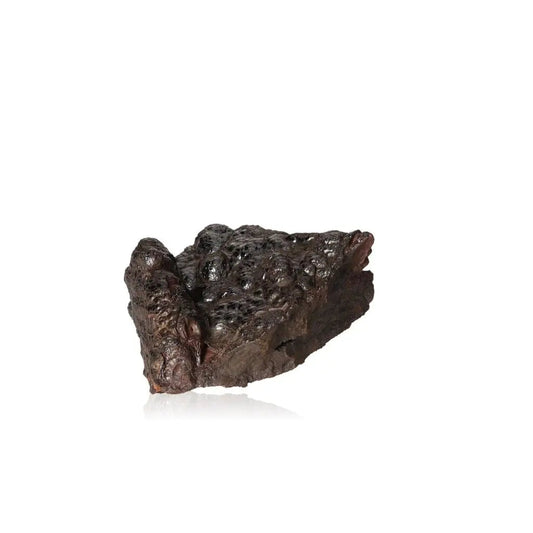 Polished Botryoidal Hematite crystal cluster with metallic luster, ideal for grounding and emotional balance.