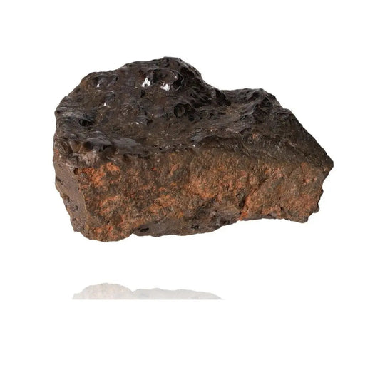Polished Botryoidal Hematite crystal cluster with metallic sheen, enhancing grounding, protection, and emotional balance.