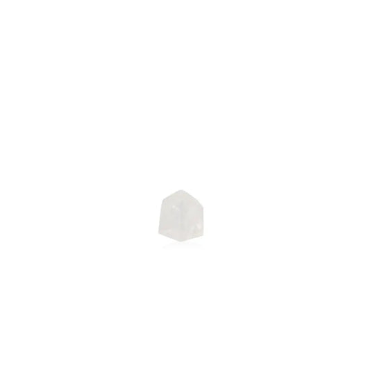 Polished Crystal Quartz Point with radiant clarity, showcasing natural elegance and unique energy