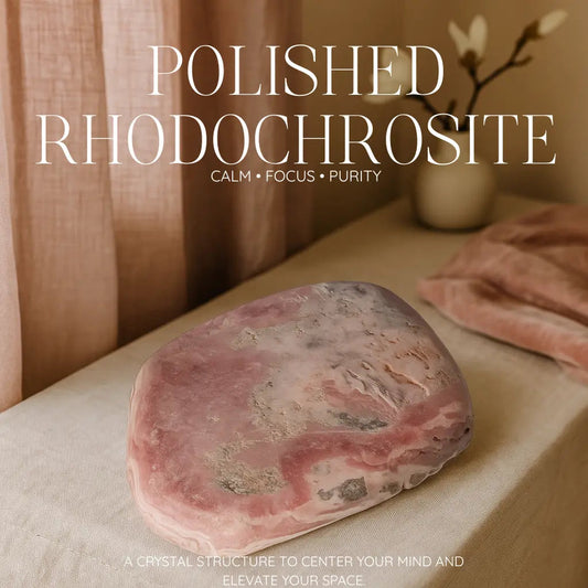 Polished Rhodochrosite Sylvia Crystals Sp. z o.o.