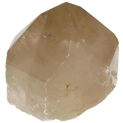 Polished Smoky Quartz Point crystal from Sylvia Crystals, known for grounding energy and elegance, perfect for conscious living.