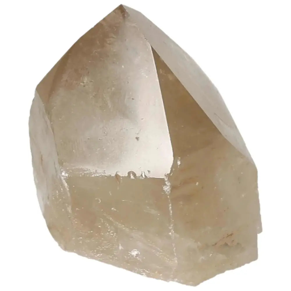 Polished Smoky Quartz Point from Sylvia Crystals, offering grounding energy and protective healing, handpicked by expert suppliers.