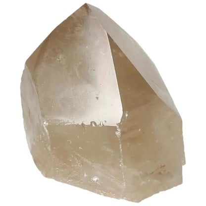 Polished Smoky Quartz Point from Sylvia Crystals, offering grounding energy and protective healing, handpicked by expert suppliers.