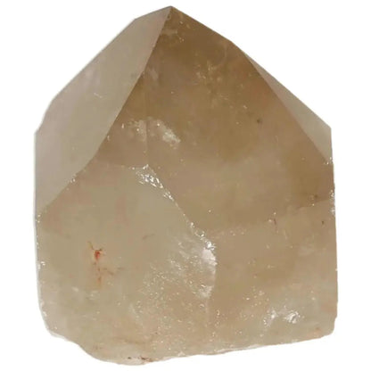 Polished Smoky Quartz Point from Sylvia Crystals, renowned for grounding and protective energy, offers timeless elegance.