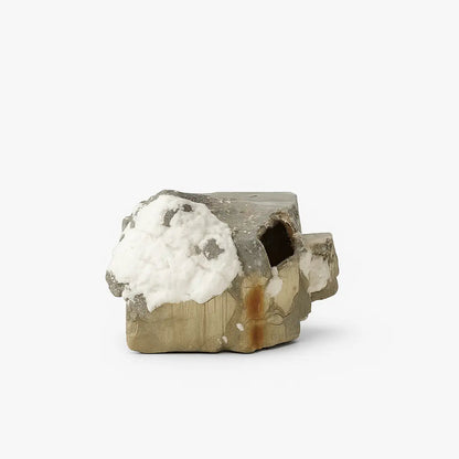 Pyrite Druze with Calcite Sylvia Crystals Sp. z o.o.