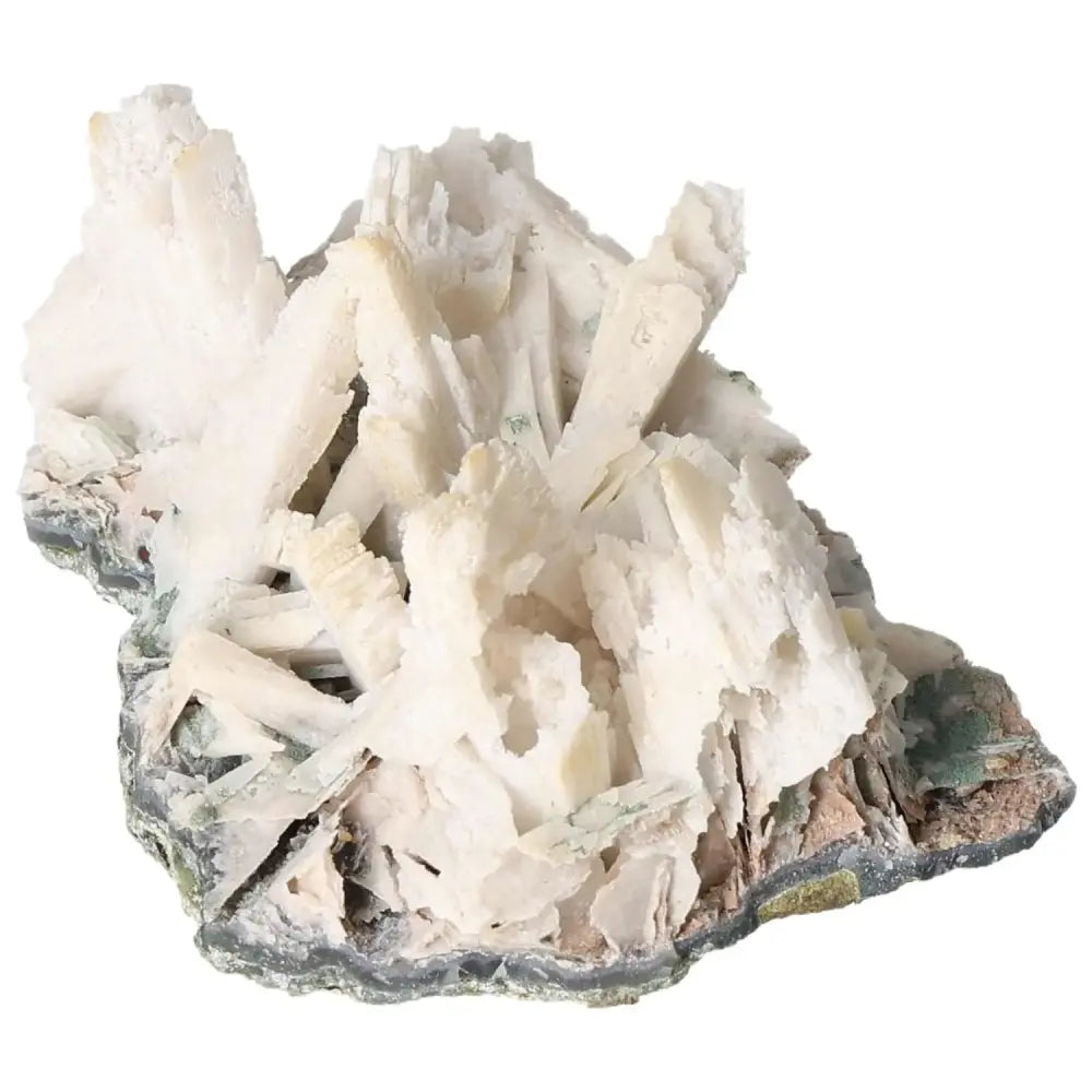 Rare quartz pseudomorph after zeolite specimen showcasing nature's mineral transformation from Sylvia Crystals.