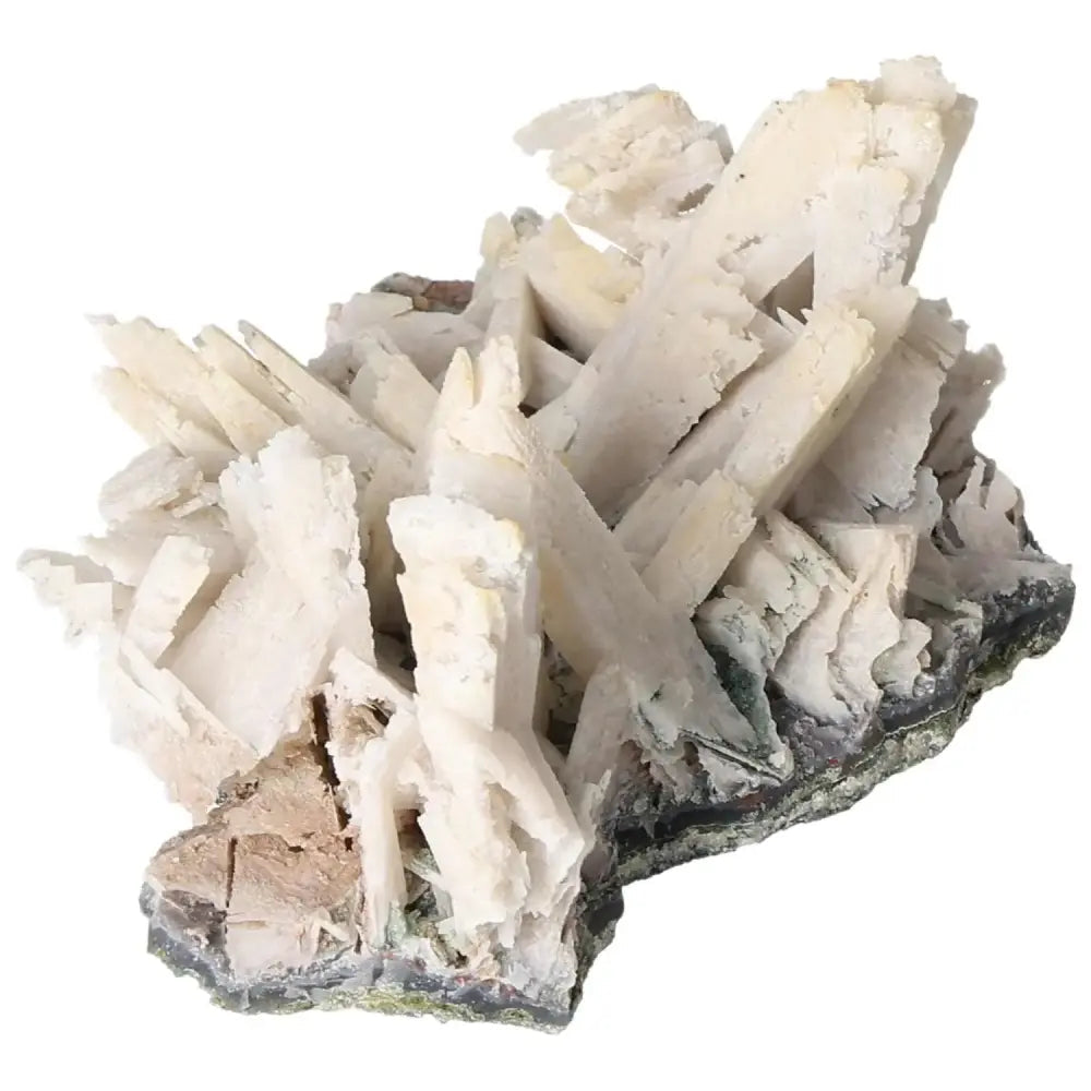 Quartz pseudomorph after zeolite mineral specimen from Sylvia Crystals, showcasing rare transformation and natural beauty.