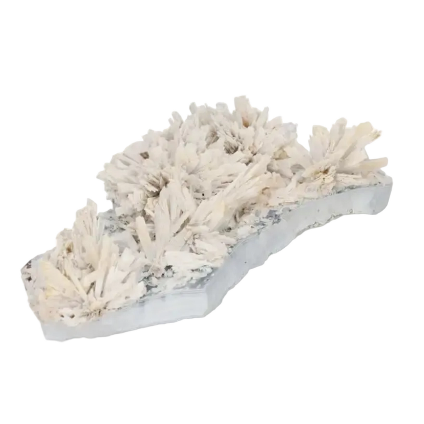 Rare quartz pseudomorph after zeolite mineral specimen from Sylvia Crystals
