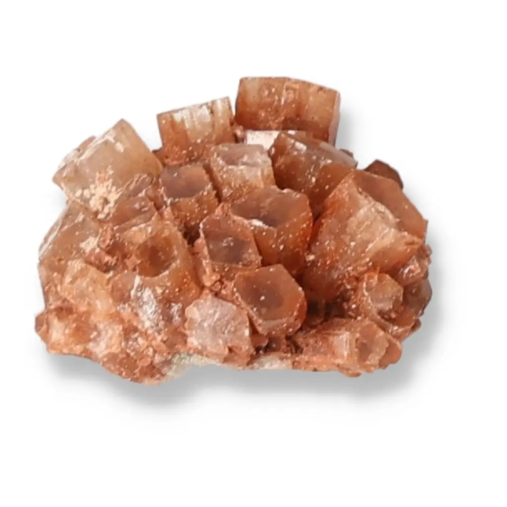 Raw orange Quartz crystal cluster showcasing natural brilliance and spiritual harmony with unique energy signature