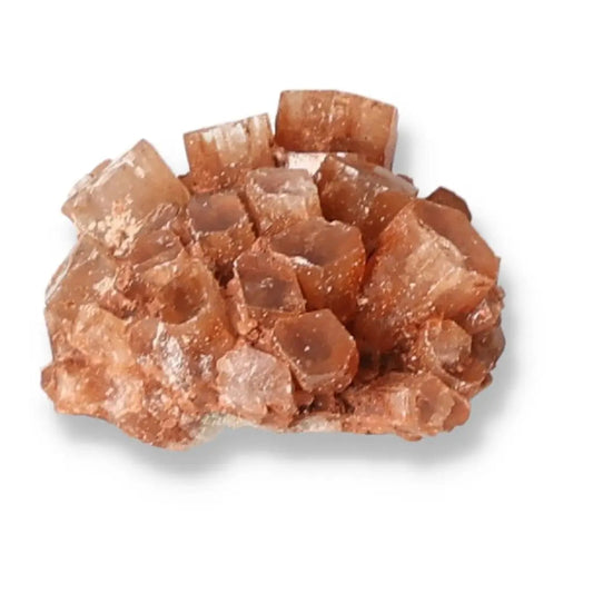 Raw orange Quartz crystal cluster showcasing natural brilliance and spiritual harmony with unique energy signature