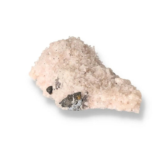 Raw Quartz gemstone with vibrant textures and colors, showcasing enchanting allure and transformative qualities.