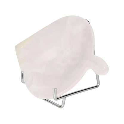 Rose Onyx small platter with unique color variations, perfect for elegant tablescapes and showcasing natural beauty.