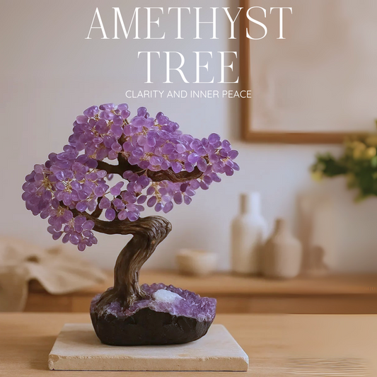 Tumbled Amethyst Tree 55cm