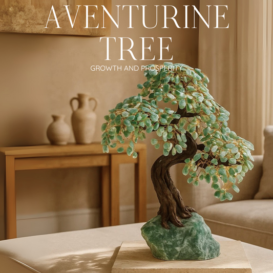 Rauer Aventurin-Baum 55 cm – Natürliche Harmonie und positive Energie