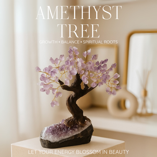 Rauer Amethystbaum 30 cm – Natürliche Schönheit und spirituelle Energie