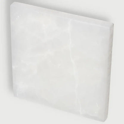 Selenite Plate 14cm by Sylvia Crystals, ethically sourced for mindfulness and spiritual growth.