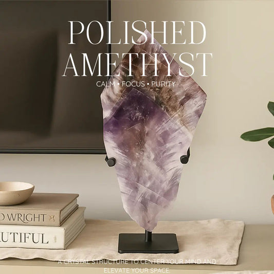 Seven Point Polished Amethyst Sylvia Crystals Sp. z o.o.