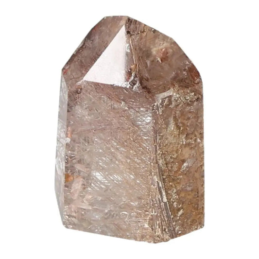 Smoky Quartz Obelisk for decision-making, grounding, and stress relief, ideal for business and practical thinking support.
