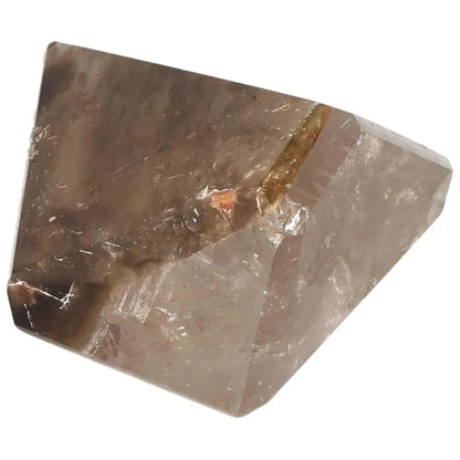 Smoky Quartz Obelisk for grounding, decision-making, and stress relief; ideal for business and personal responsibility.