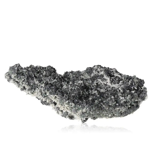 Raw sphalerite mineral specimen showcasing unique crystalline structure and variegated colors.