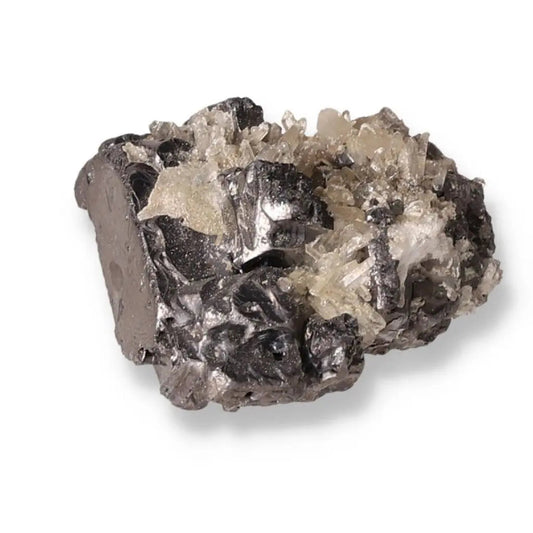 Sphalerite with Quartz gemstone showcasing vibrant hues and calming clarity, perfect for collectors and crystal enthusiasts.