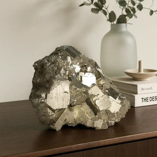Superior Quality Pyrite Cluster Sylvia Crystals Sp. z o.o.