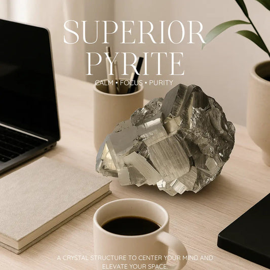 Superior Quality Pyrite Cluster Sylvia Crystals Sp. z o.o.