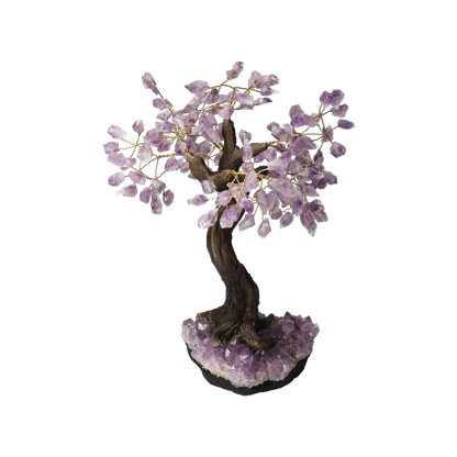Ruwe Amethistboom 40cm – Ruwe sereniteit en spirituele energie