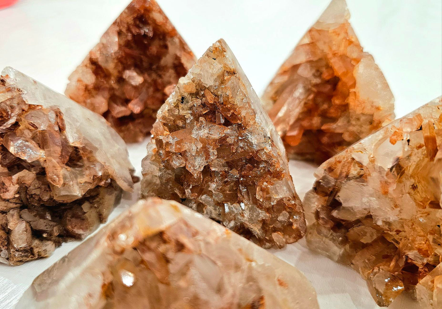 Polished Tangerine Quartz 1 kg