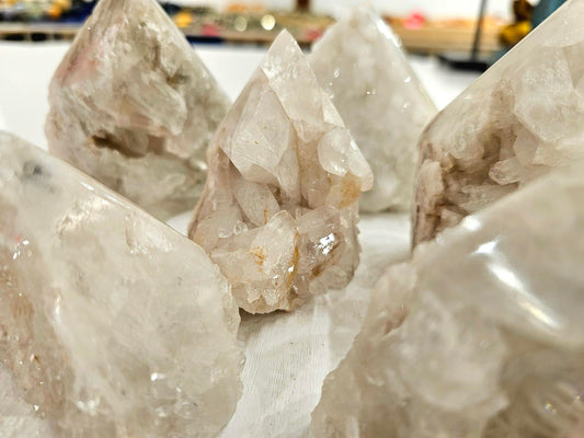 Polished Milky Quartz Point 1 kg