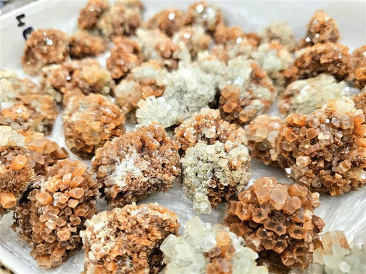 Petites druses d'aragonite 1 kg
