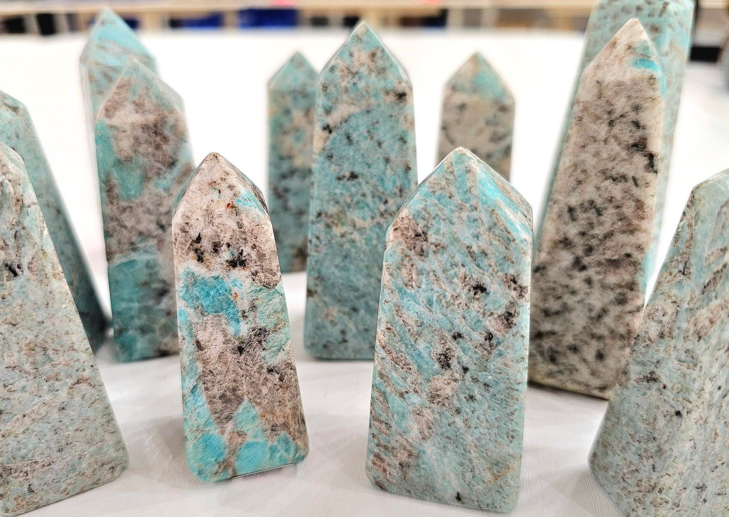 Tour d'amazonite 1 kg