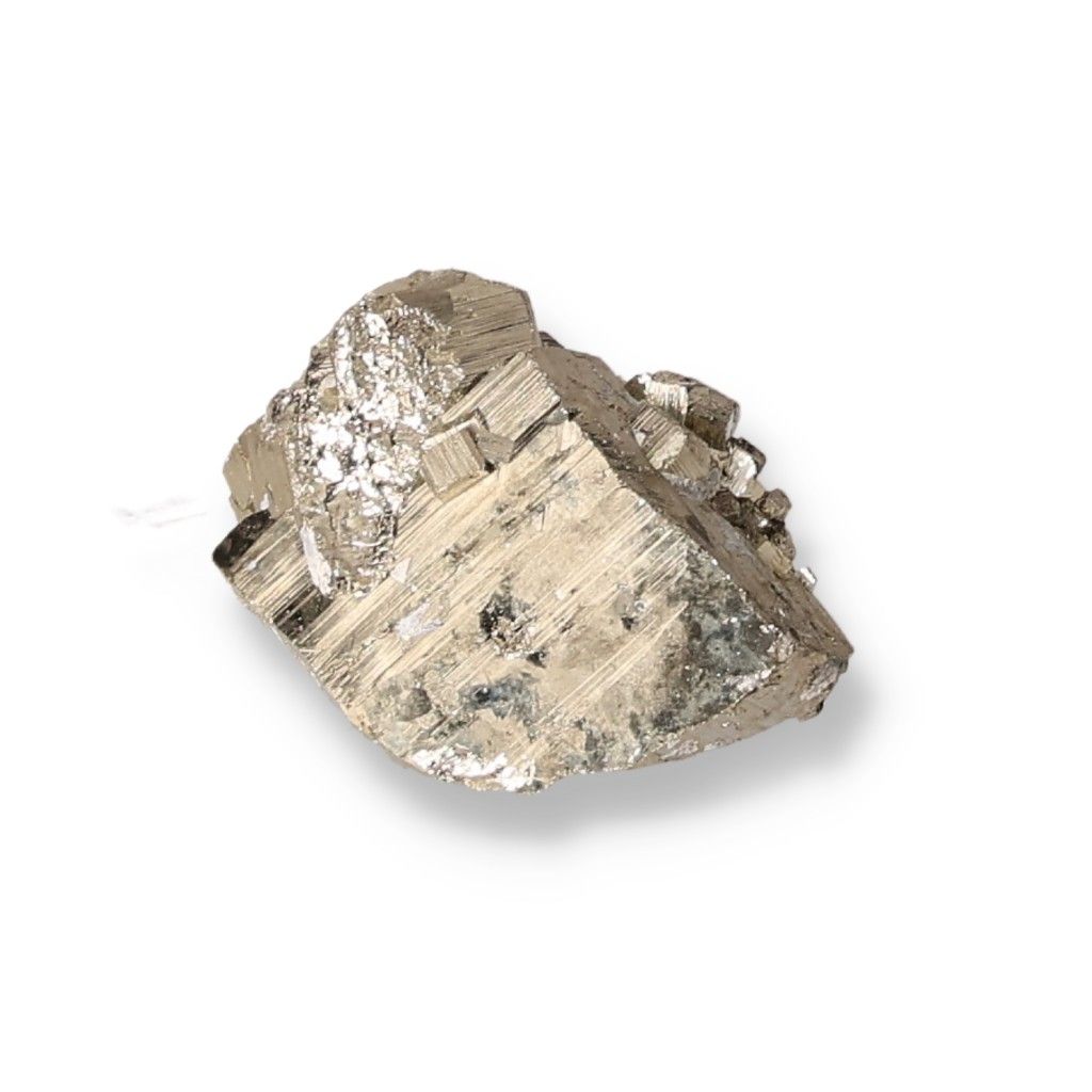 Pyrite stone promoting independence and inspiring new ideas.