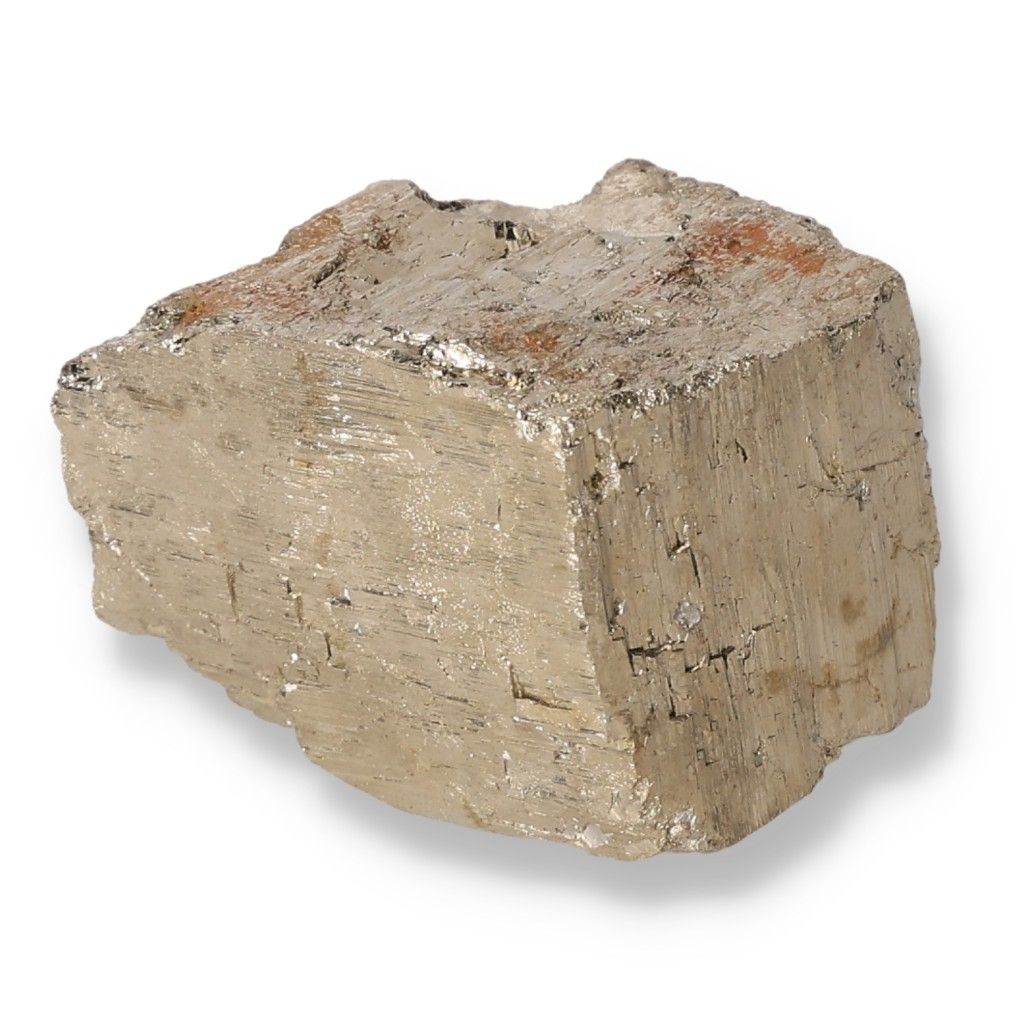 Raw pyrite crystal promoting independence, courage, and initiative for personal growth and goal achievement.