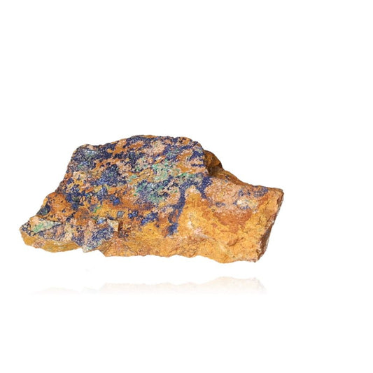 Azurite with Malachite showcasing deep blue and green hues, ideal for collectors and spiritual growth seekers.