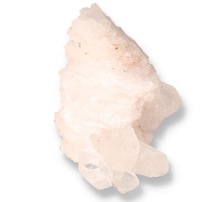 White quartz crystal with unique energetic properties for chakra healing and zodiac support.