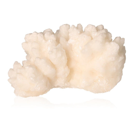 Cave Calcite Stalactite Cluster with intricate natural formations and layered textures. Perfect for collectors and spiritual enthusiasts.