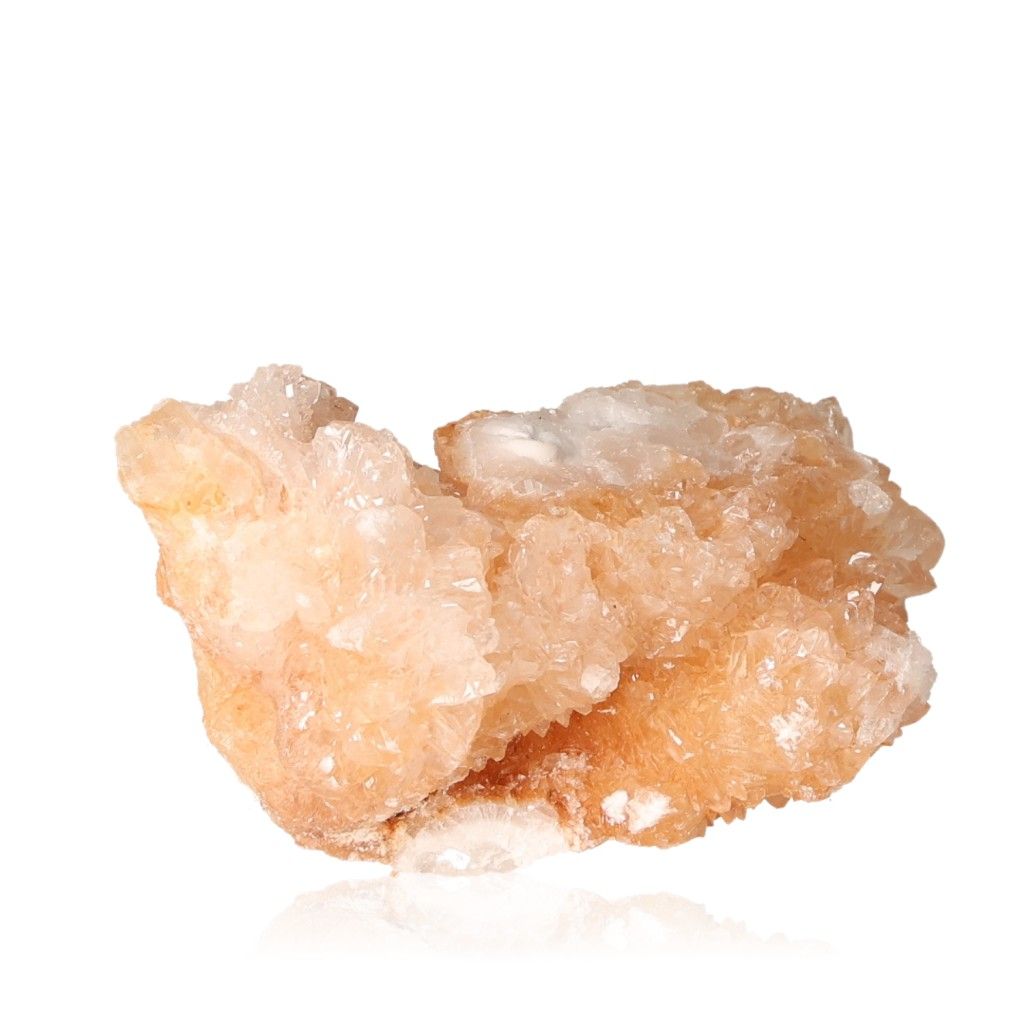 Cave calcite stalactite cluster showcasing intricate mineral formations and layered textures.