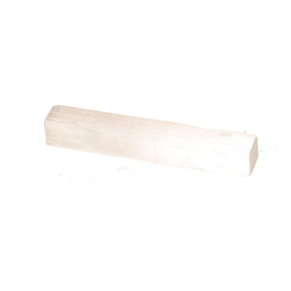 Selenite Bar 10cm by Sylvia Crystals for spiritual growth and mindful living