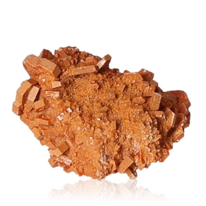 Vanadinite druze stone, energizing mineral enhancing focus, motivation, and personal transformation.