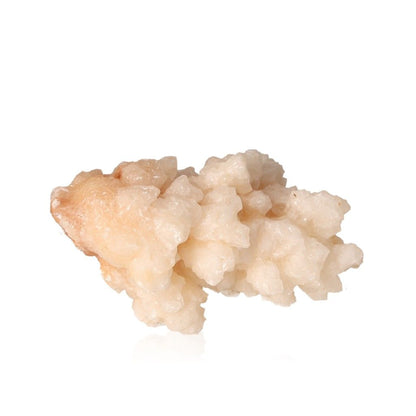 Cave calcite stalactite cluster with intricate textures, showcasing natural beauty and growth. Perfect for collectors and spiritual enthusiasts.