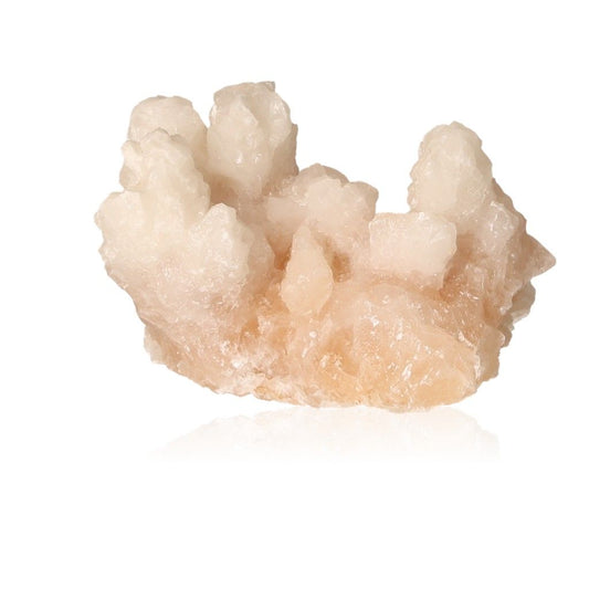 Cave Calcite Stalactite Cluster with intricate shapes and layered textures, showcasing natural beauty and growth.