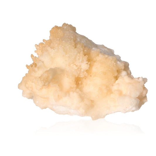 Natural cave calcite stalactite cluster showcasing intricate mineral formations.