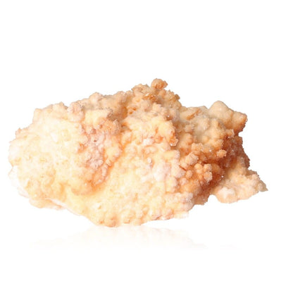 Cave Calcite Stalactite Cluster with intricate textures and warm hues, showcasing natural mineral beauty and growth.